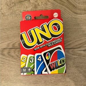 UNO Classic Card Game | 2-10 Players | Ages 7+ | Complete | Customizable Wilds